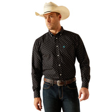 Load image into Gallery viewer, Wrinkle Free Seth Classic Fit Shirt - BLACK
