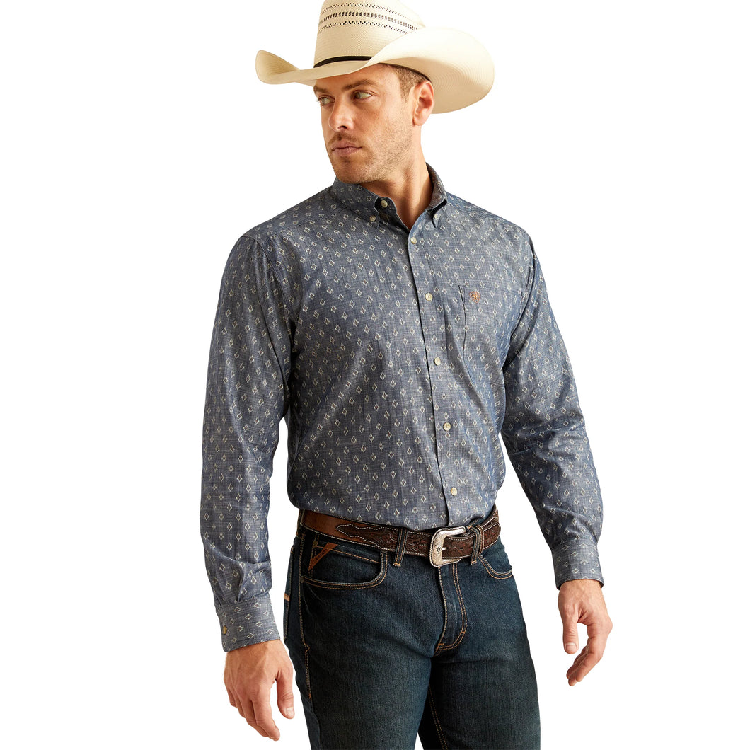 Dillon Classic Fit Shirt -CHAMBRAY BLUE