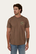 Load image into Gallery viewer, Signature Bull Mens Loose Fit T- Shirt - Mushroom/Camo
