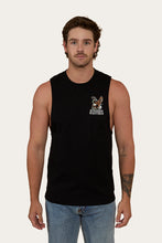 Load image into Gallery viewer, Eyrie Mens Muscle Tank - Black
