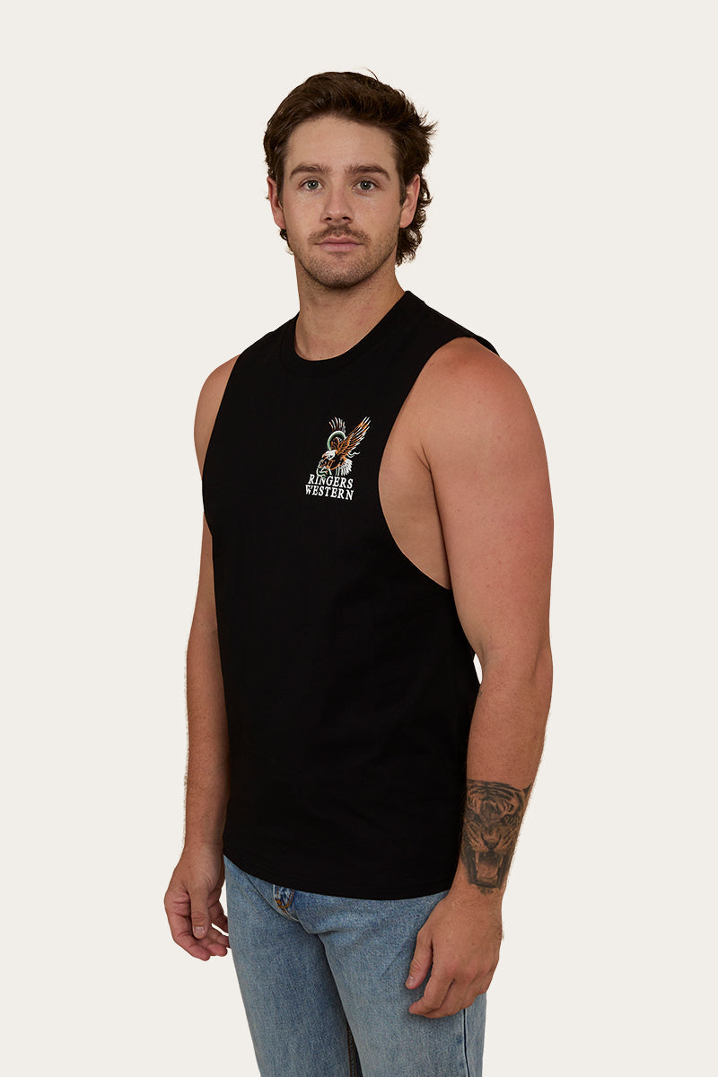 Eyrie Mens Muscle Tank - Black