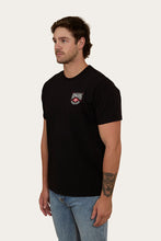 Load image into Gallery viewer, Conondale Mens Loose Fit T-Shirt - Black
