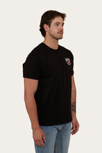 Load image into Gallery viewer, Conondale Mens Loose Fit T-Shirt - Black
