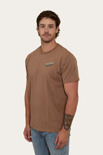 Load image into Gallery viewer, Buckin Barra Mens Loose Fit T-Shirt - Almond
