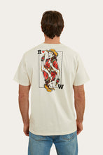 Load image into Gallery viewer, Wild Card Mens Loose Fit T-Shirt - Off White
