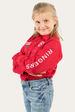 Load image into Gallery viewer, Jackaroo Kids Work Shirt - DARK RED/WHITE
