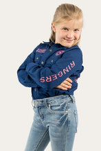Load image into Gallery viewer, Jackaroo Kids Work Shirt - NAVY/MELON

