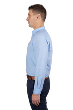 Load image into Gallery viewer, MEN’S TC LINEN TAILORED LONG SLEEVE SHIRT - LIGHT BLUE
