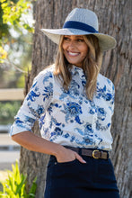 Load image into Gallery viewer, MADISON HAT NAVY/IVORY
