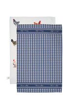 Load image into Gallery viewer, THOMAS COOK TEA TOWEL 2-PACK Navy/White
