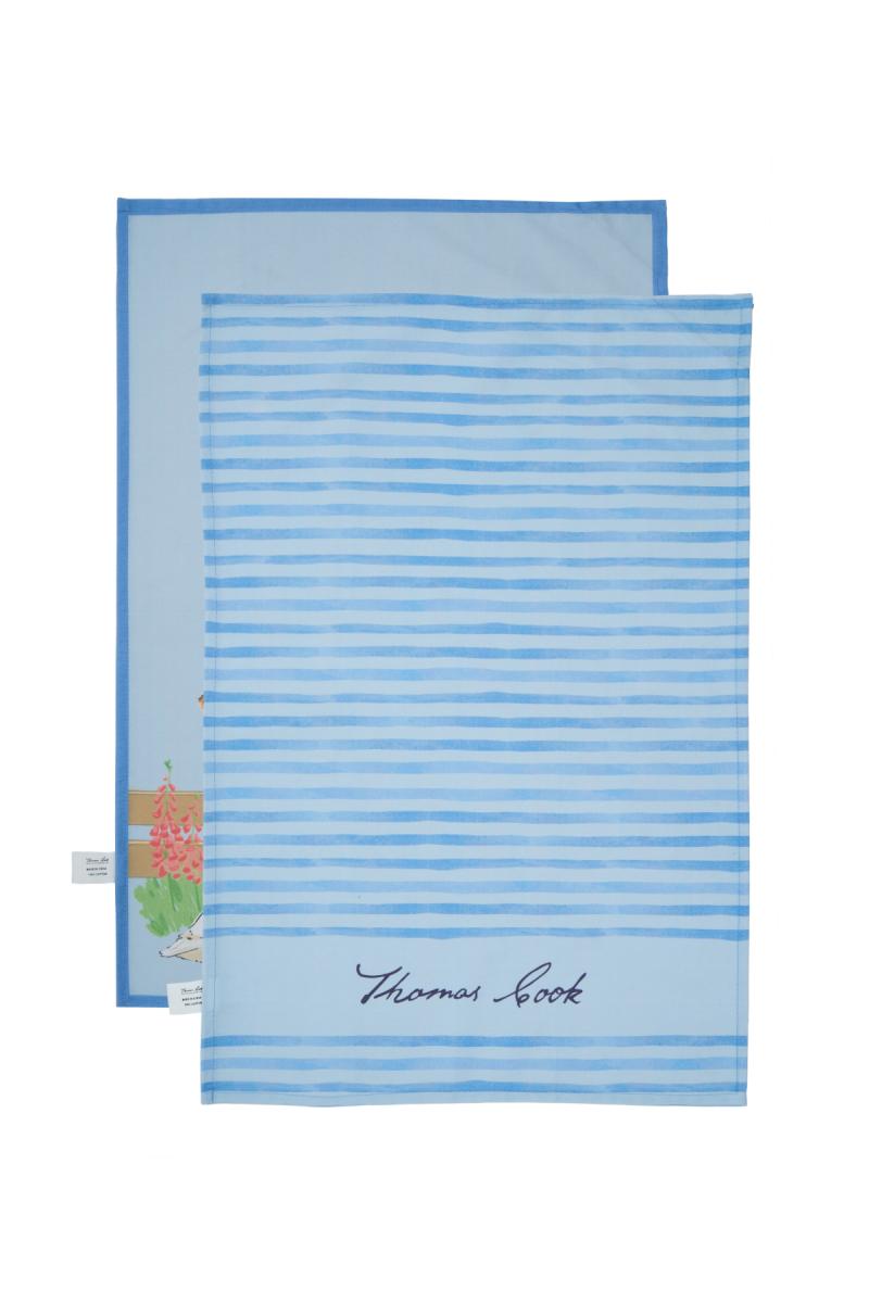 THOMAS COOK TEA TOWEL 2-PACK Light Blue