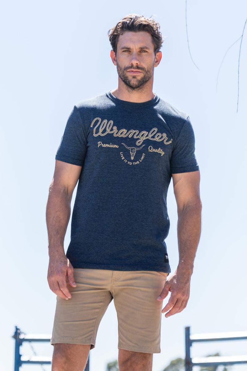 MEN’S MASON SHORT SLEEVE TEE - Navy Marle