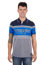 Load image into Gallery viewer, MEN’S JOEL SHORT SLEEVE POLO - NAVY/ROYAL
