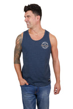 Load image into Gallery viewer, MEN’S ZANE SINGLET - NAVY MARLE
