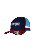 Load image into Gallery viewer, OWEN HIGH PROFILE TRUCKER CAP -RED/NAVY
