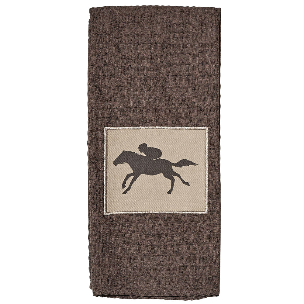 Kitchen Towel - Race Horse Print