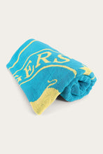 Load image into Gallery viewer, Ringers Western Towel Turquoise/Lemon
