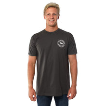 Load image into Gallery viewer, Signature Bull Mens Original Fit T-Shirt - Charcoal with White Print
