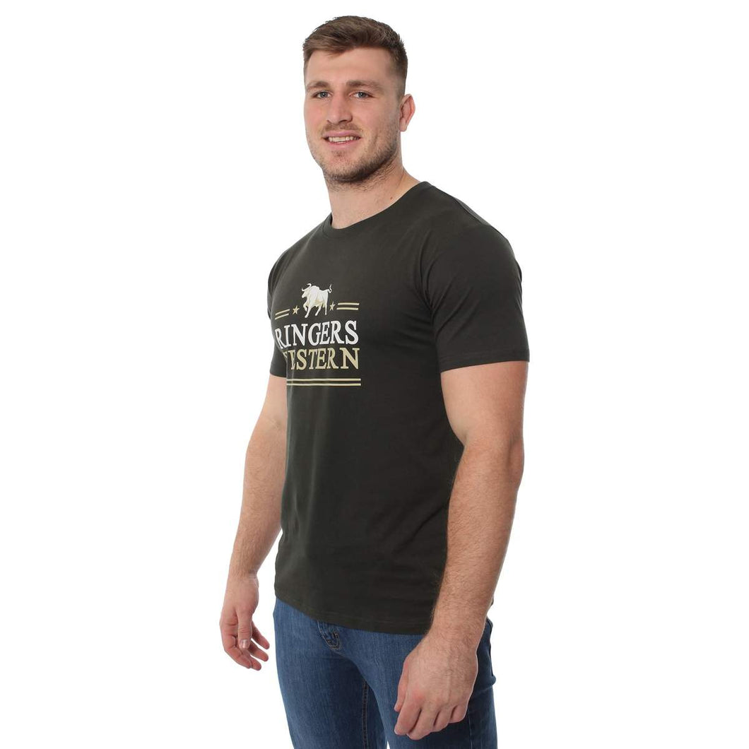 Altona Mens Classic T-Shirt Cargo Khaki