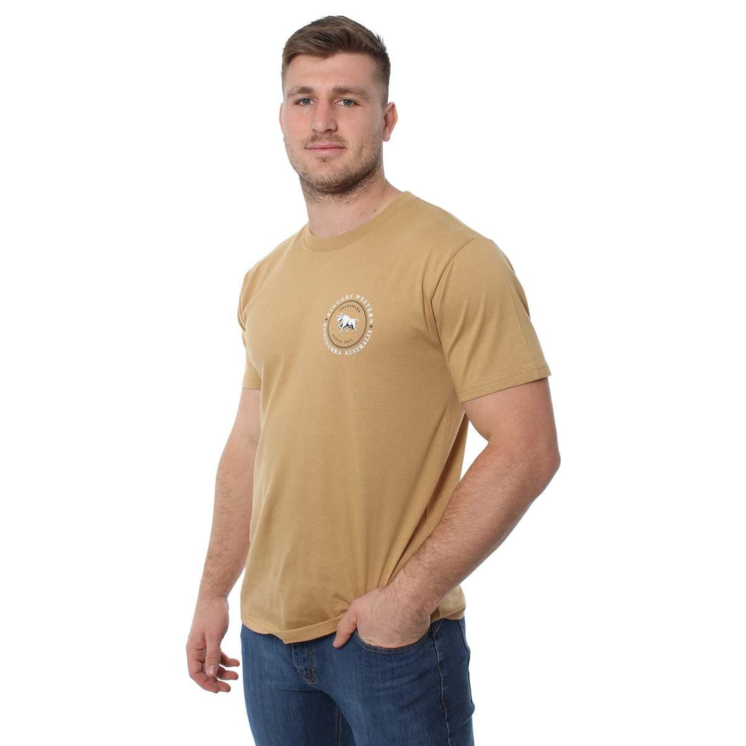 Nullarbor Mens Classic T-Shirt Clay