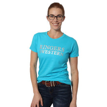 Load image into Gallery viewer, Icon Womens Classic T-Shirt Aqua
