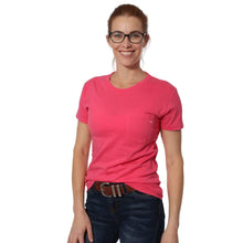 Load image into Gallery viewer, Kimberley Womens Pocket T-Shirt Melon
